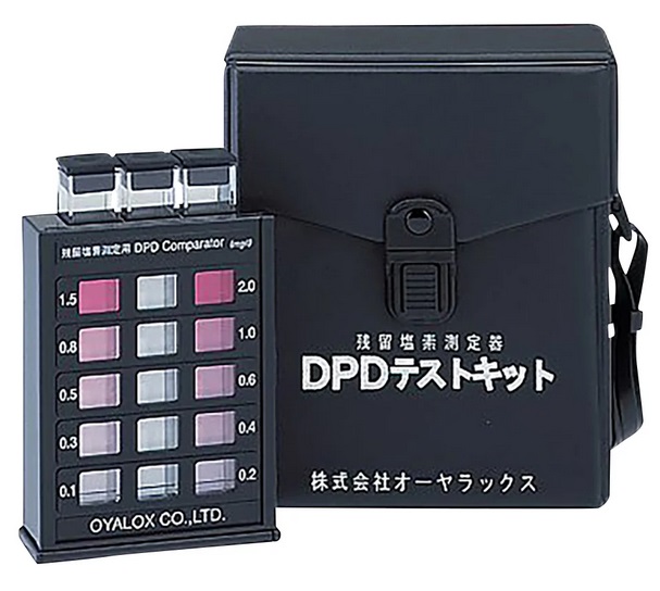 アズワン 残留塩素測定器 DPDテストキット (6-8516-22) 《計測