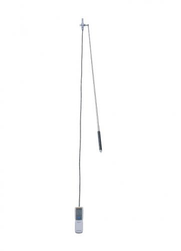 【直送品】 チノー (chino) ハンディ形温湿度計(高所測定用シャフト付き スタンダードタイププローブ形) HN-EHSP-B 《温湿度計》