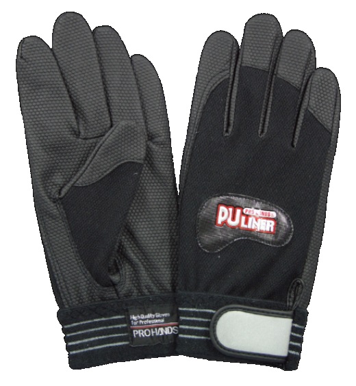 直送品】 富士グローブ PUライナーアルファ ブラック M 0781 10双入り