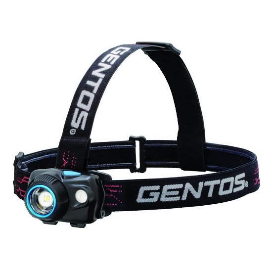 GENTOS - 2点セット/GENTOS /ジェントスws-243hd ジェントス (GENTOS) ダブルスター サブredヘッドライト WS-243HD