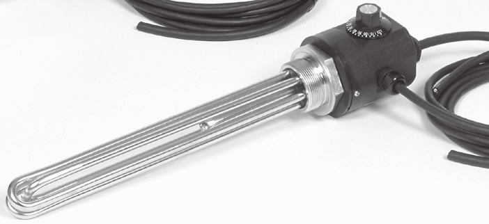 八光電機 温調付プラグヒーター(ステンレスシースタイプ) SPW4100 (1542030)