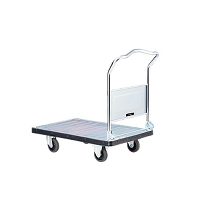 【直送品】 花岡車輌 スチール台車 ダンディ UDA-LSC-GS 折りたたみ式・サイレントキャスター 【特大・送料別】
