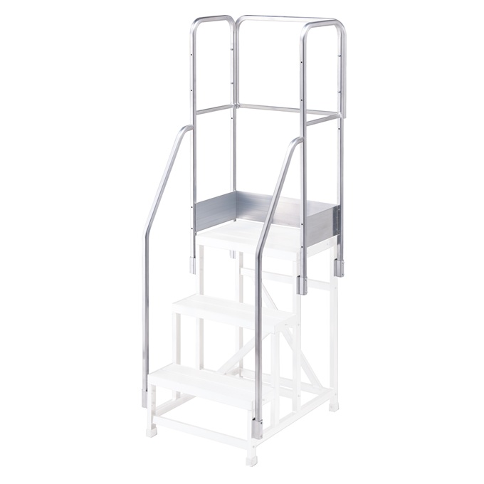 【直送品】 長谷川工業 ハセガワ フルセット手すり DB2.0-T5F110 (17125) 《作業台オプション》