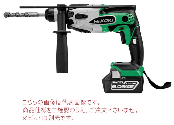 HiKOKI 18V コードレスロータリハンマドリル DH18DSL (2LXPK) (51300252) :hikk dh18dsl 2lxpk:部品屋さん