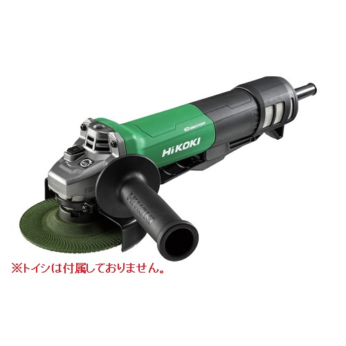 HiKOKI 125mm 電気ディスクグラインダ（ブレーキ付） G13BYEQ2 (200V) (57001600) パドルスイッチ｜buhinyasan