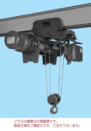 直送品】 日立 ローヘッド形ホイスト Vシリーズ 1t/揚程 6m (1L-T55