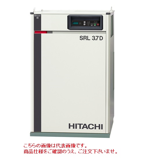 【直送品】 日立 オイルフリースクロール圧縮機 SRL-3.7MNA6 60Hz 《コンプレッサー》 【大型】｜buhinyasan