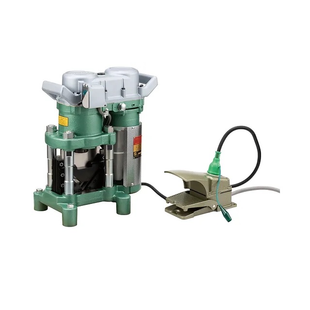 【直送品】 亀倉精機 スーパーカッター KZ-75C 電動油圧式 《アングル加工機》 【大型】