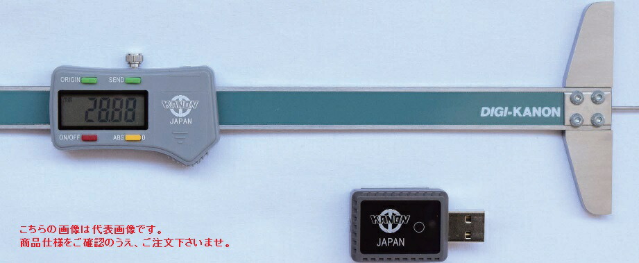 中村製作所 (KANON) 無線デプスゲージ E-TH15FW 〈細穴用深さ測定タイプ〉