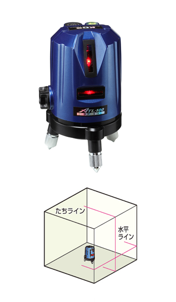 ムラテックKDS レーザー墨出器 ATL-100 (本体のみ) : 部品屋さんYahoo