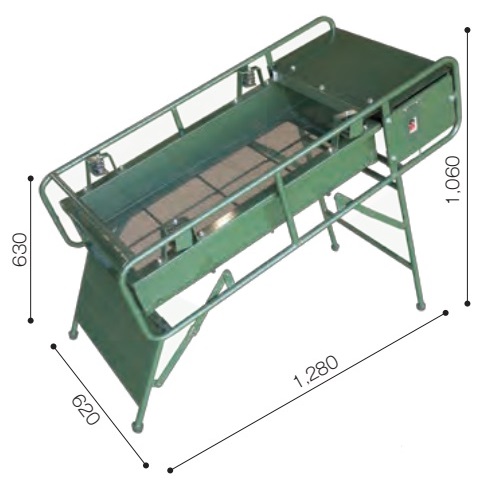 【直送品】 マゼラー 振動式砂ふるい機 SV-6 【軒先車上渡し】 【大型】