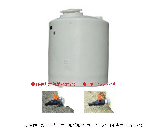 直送品】 モリマーサム樹脂工業 円筒型大型タンク (密閉型・ホワイト