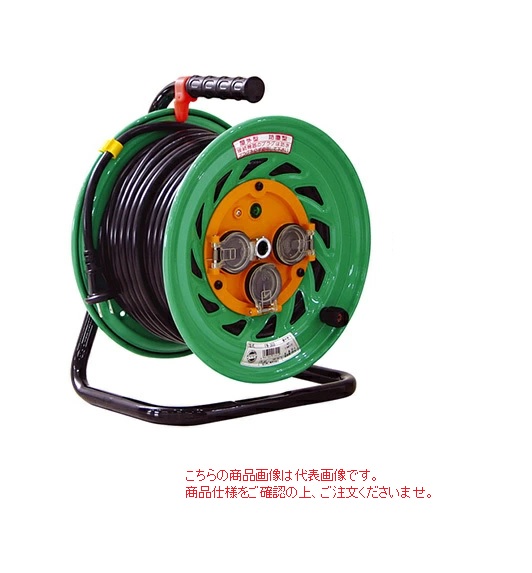 日動工業 防雨・防塵型電工ドラム（標準型） FW-503 《100V》(屋外型)｜buhinyasan