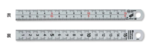 新潟精機 シルバースケール快段目盛 両面 SV-150KDDF (111374)｜buhinyasan