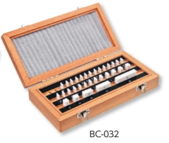 新潟精機 セラミックブロックゲージセット BC-032 (150770) (0級相当品