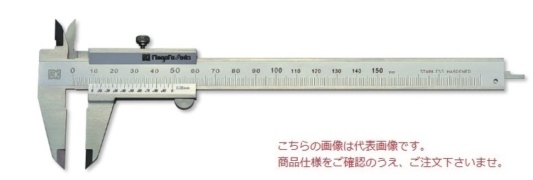 新潟精機 シルバー標準型ノギス TVC 60 (151095) :niig 151095:部品屋さん