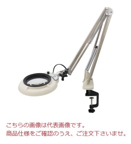 オーツカ光学 フルスペクトルLED照明拡大鏡 ENVL6K-F-8X (フリーアーム式)
