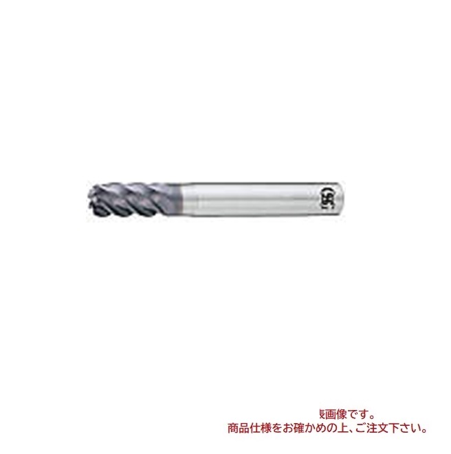 オーエスジー FXコーティング 超硬不等リードエンドミル 4刃 チタン