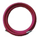 【直送品】 レッキス工業 (REX) 洗管ホース 30M(S9MJ)カプラ付 3/8R型ノズル付 440280 (高圧洗浄機アクセサリー)