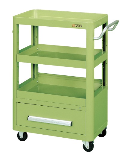 直送品】 サカエ エースワゴン(天板皿型) A-11A (020901) 【大型