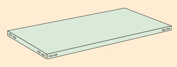 【直送品】 サカエ 中量棚Ｂ型用オプション棚板セット B 127N (185157) 【特大・送料別】 :saka b 127n:部品屋さん