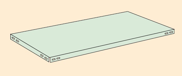 【直送品】 サカエ 中量棚ＮＬ型用オプション棚板セット NL 187N (185995) 【特大・送料別】 :saka nl 187n:部品屋さん