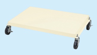 【直送品】 サカエ ラックシステム用オプション台車セット PLS-DS (630521) 【大型】