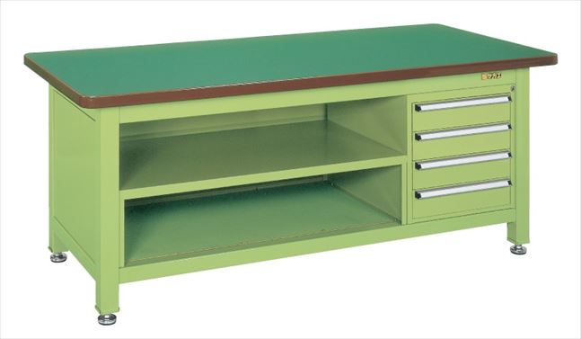 【直送品】 サカエ 超掛け目御勤め台W印字機(押し入れW-4N・中棚付) WF-8T4 (045404) 【大型】