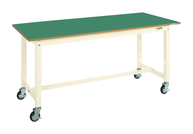 【直送品】 サカエ 中量作業台KTタイプ(移動式) KT-593FENBI (041231) 【大型】