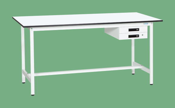 【直送品】 サカエ 軽量立作業台KADタイプ(キャビネット付) KAD-187BMW (042525) 【大型】