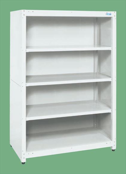 【直送品】 サカエ スチールラック(3方パネル付) SLN-1255TW (170492) 【大型】
