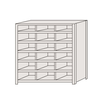 【直送品】 サカエ カテゴリー化棚 NCAM711-306 (184105) 【特大・貨物輸送別】 ラック、シェルフ、本棚-家具、インテリア