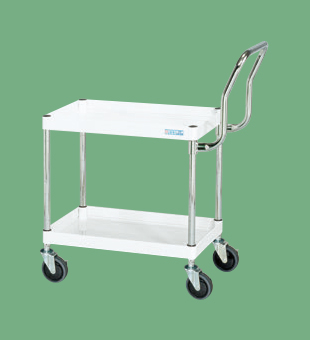 【直送品】 サカエ CSパール手押し車(中量・ご機嫌印字機引き取り手) CSP-6062HTSEW (329521) 【大型】