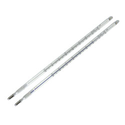 佐藤計量器製作所 温度計 −30〜50℃(0.2℃) (2本セット) No.7450-60