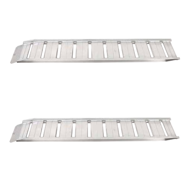 【直送品】 昭和ブリッジ アルミブリッジ (セーフベロタイプ) GP-255-30-0.5SK (0.5t/2本セット) 歩行型兼用 【大型】