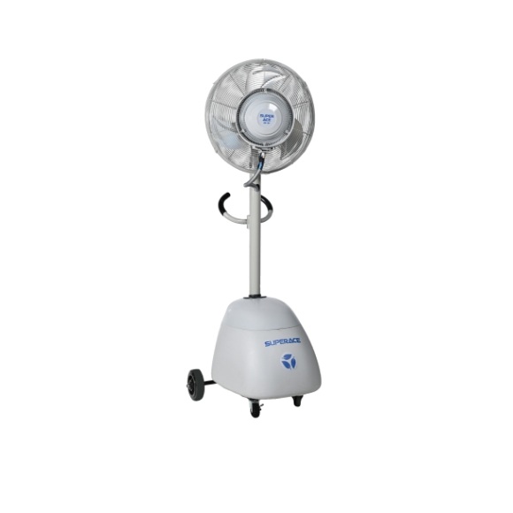 【直送品】 スーパー工業 ミスト発生機 SFC-104-2-60 (090023-60) 60Hz 《移動式ファンタイプ》 【大型】