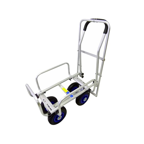 直送品】 シンセイ 伸縮アルミハウスカー TC1408AL-B ブレーキ付 