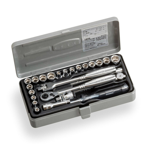 トネ(TONE) ソケットレンチセット S2187C 差込角6.35mm TONE (トネ) ソケットレンチセット S2187C 〈差込角 6.35mm(1/4