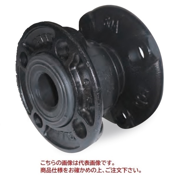 【直送品】 TOZEN ゴム製フレキシブル継手 OFLEX(JIS10KF FCD) 250A :toze oflex 250a:部品屋さん