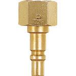 日東工器 ミニカプラ酸素用 22PF BRASS (01176) 《ガス溶断用品》｜buhinyasan