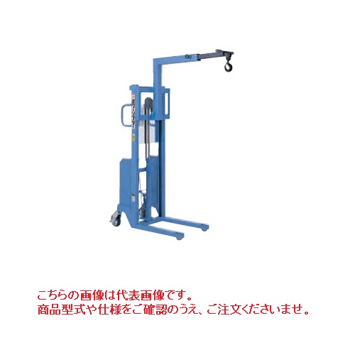 【直送品】 をくだ屋技研 (OPK) ミニジブクレーン型パワーリフター PL-H500-12G 【特大・送料別】