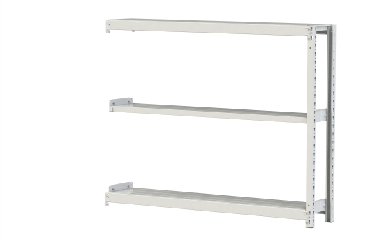 【直送品】 山金工業 ボルトレス軽中量ラック 200kg/段 連結 2S4530-3WR 【大型】