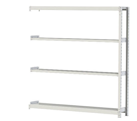 【直送品】 山金工業 ボルトレス軽中量ラック 200kg/段 連結 2S6630-4WR 【大型】