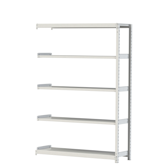 【直送品】 山金工業 ボルトレス軽中量ラック 200kg/段 連結 2S7545-5WR 【大型】