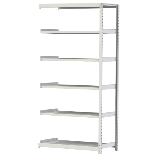 【直送品】 山金工業 ボルトレス軽中量ラック 200kg/段 連結 2S8460-6WR 【大型】