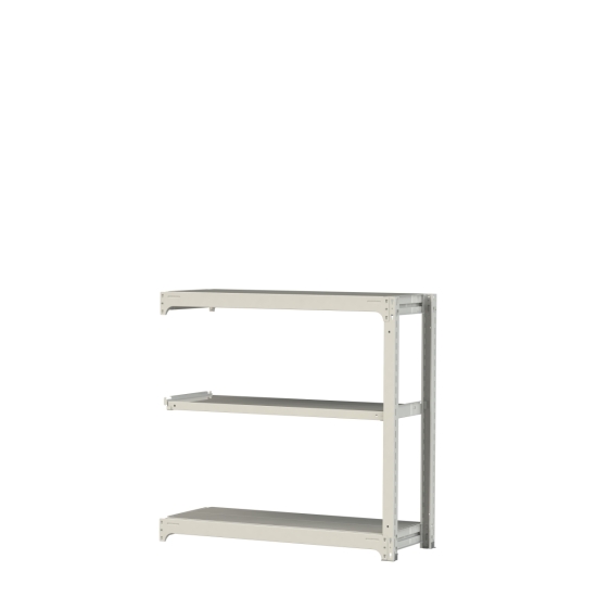 【直送品】 山金工業 ボルトレス中量ラック 300kg/段 連結 3S4448-3WR 【大型】