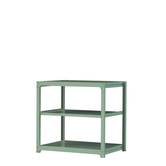 【直送品】 山金工業 ボルトレス中量ラック 300kg/段 単体 3S4491-3G 【大型】