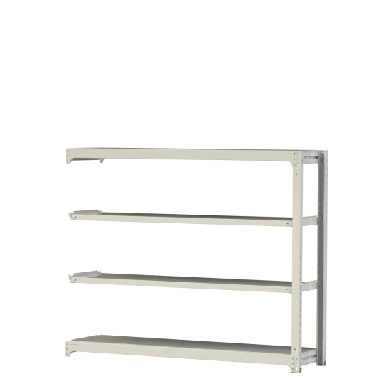 【直送品】 山金工業 ボルトレス中量ラック 300kg/段 連結 3S5648-4WR 【大型】