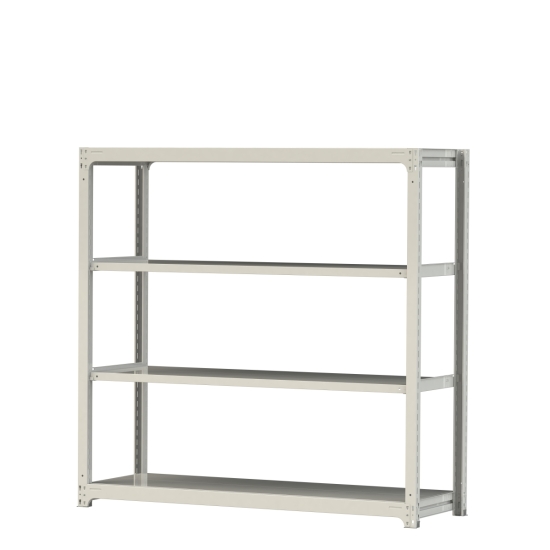【直送品】 山金工業 雄捻子受け答え中量仕合わせ 300kg/段 単体 3S6662-4W 【大型】 スチールラック本体-家具、インテリア-ラック、シェルフ、本棚