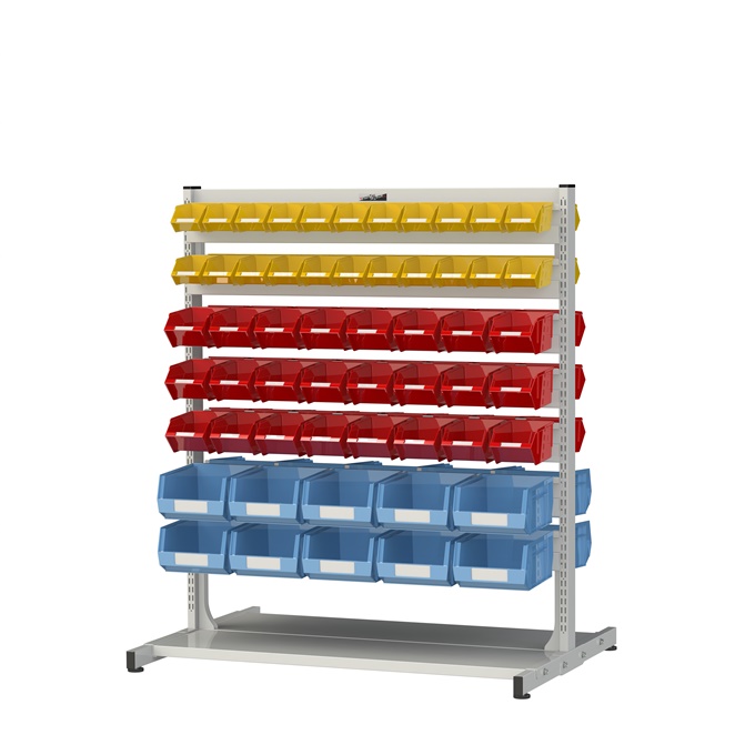 宅配ボックス ポスト 宅配BOX 簡単組立【組み立てあり】グレ1766